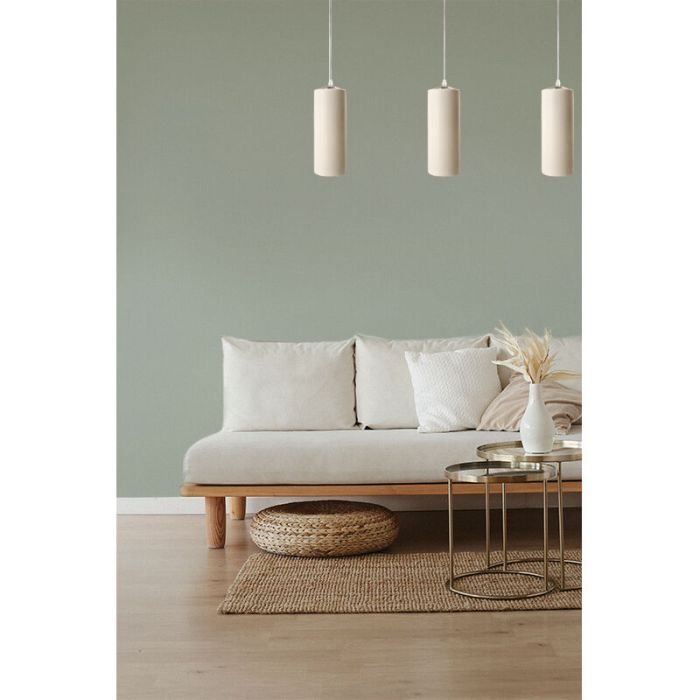 Lampada a sospensione cromata design, Hatice