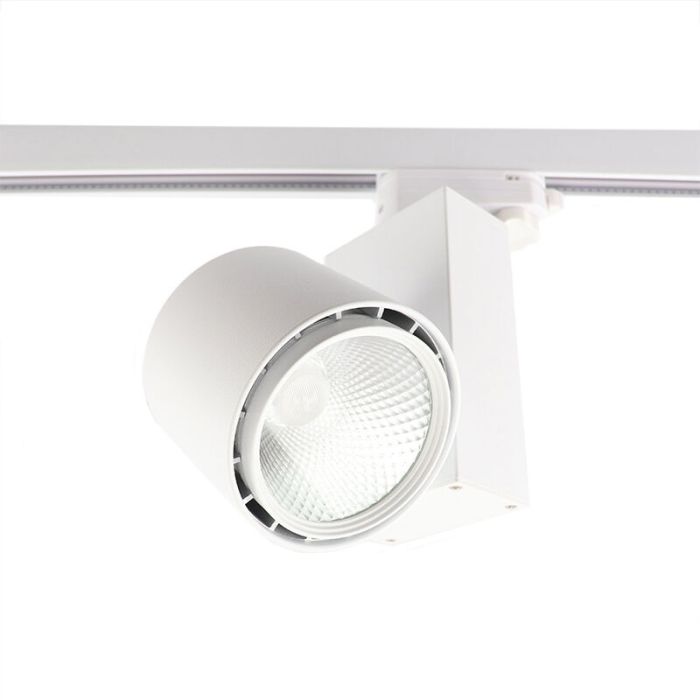 Bianco Bisolux Master B faretto a binario, driver Philips, 4000k, 20w, 36 gradi
