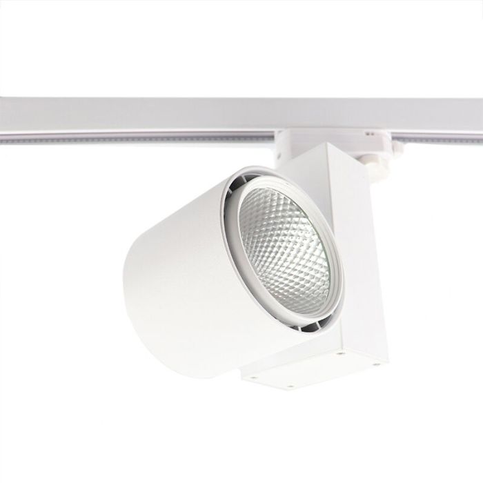 Bianco Bisolux Master B faretto a binario, driver Philips, 4000k, 20w, 36 gradi