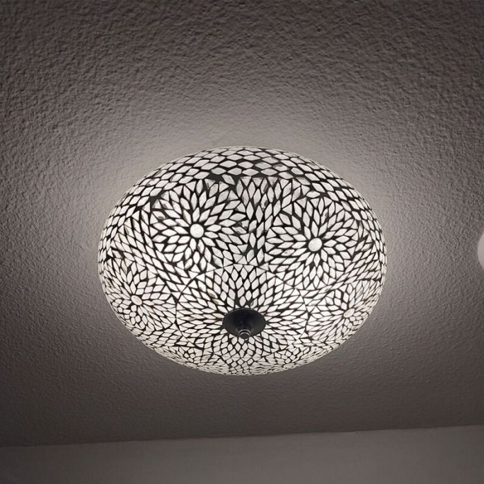 Plafoniera orientale trasparente in mosaico, Louay