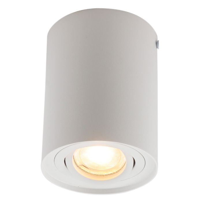 Faretto da superficie bianco moderno, Onno