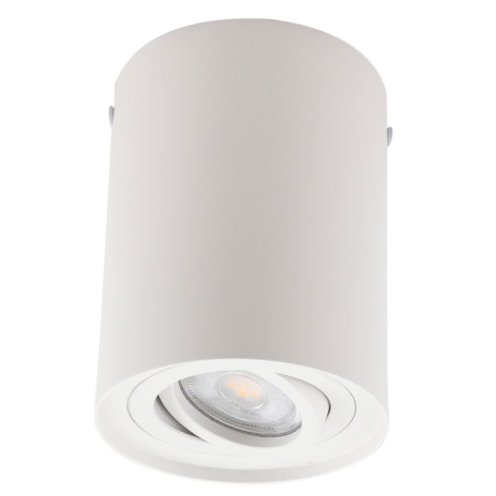 Faretto da superficie bianco moderno, Onno