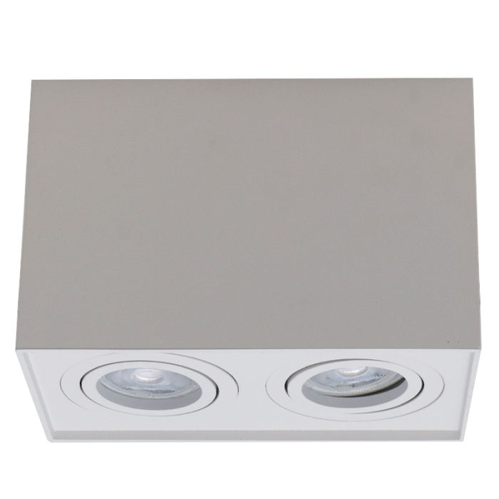 Faretto da superficie bianco moderno, Dane