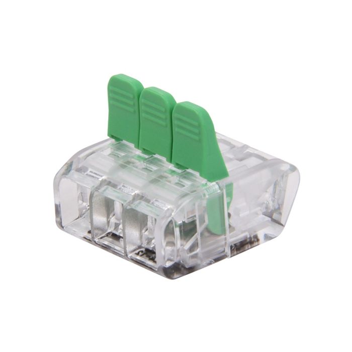 Morsetto per saldatura (50 pezzi), 3 fili, 0,2 - 4 mm²