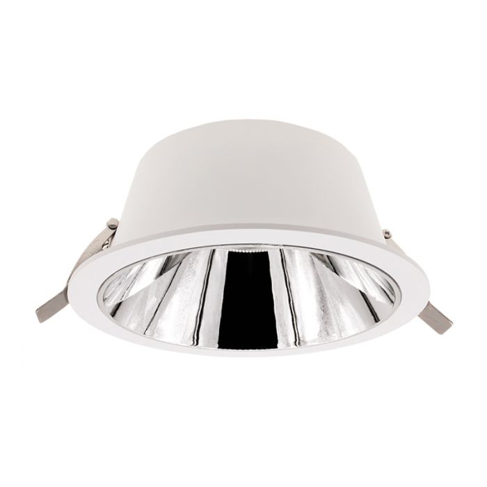 Downlight bianco in alluminio, Maud, 16W, white switch LED, IP22