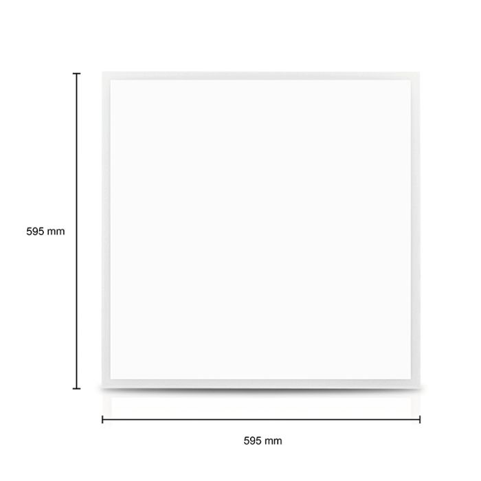 Pannello LED 60x60 - 40W - 3000K - UGR<22 - retroilluminato - bordo stretto