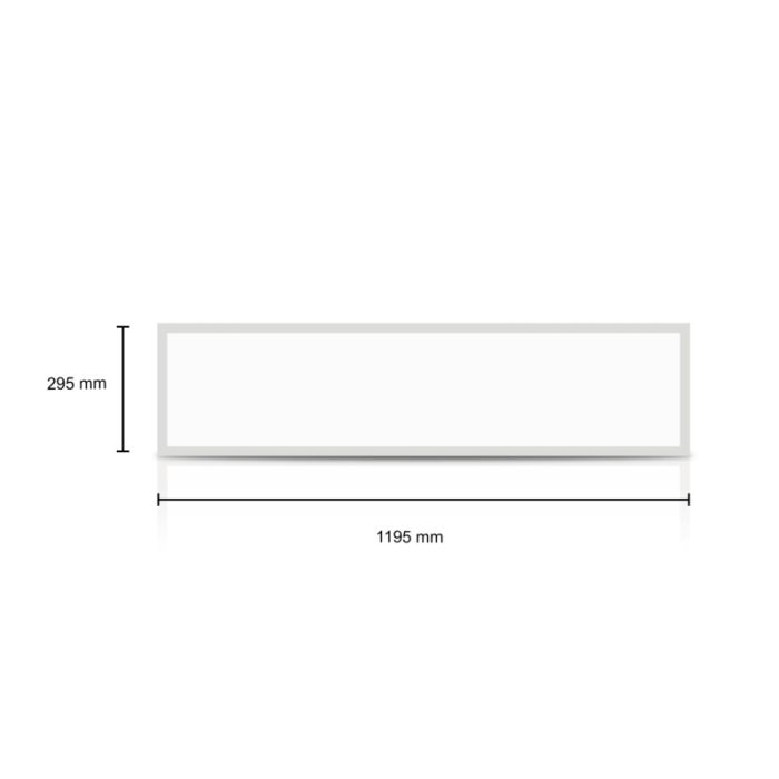Pannello LED 30x120 - 43W - 3000K - UGR<22 - retroilluminato