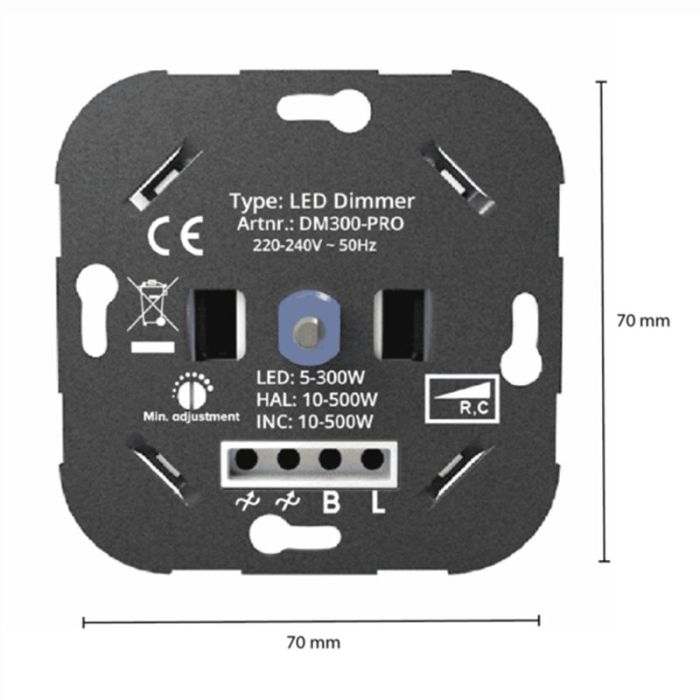 Dimmer LED - 5-300 W