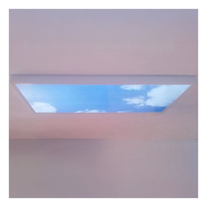 Stampa fotografica nuvola - set di 4 lastre acriliche con stampa, per pannelli LED 60x60 cm