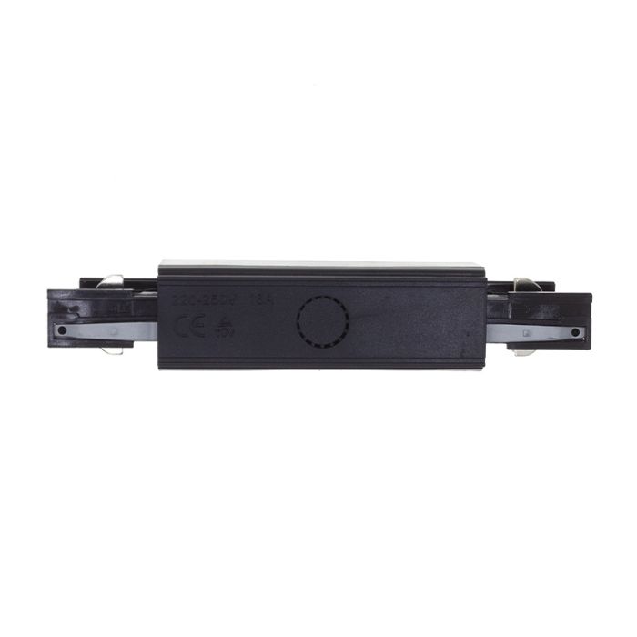 Connettore a forma di I per illuminazione di binari trifase, nero, Pro