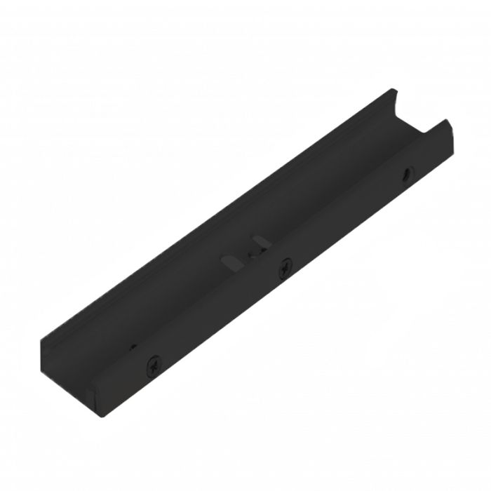 Sistema di sospensione per illuminazione a binario trifase, 18 cm, nero, Pro