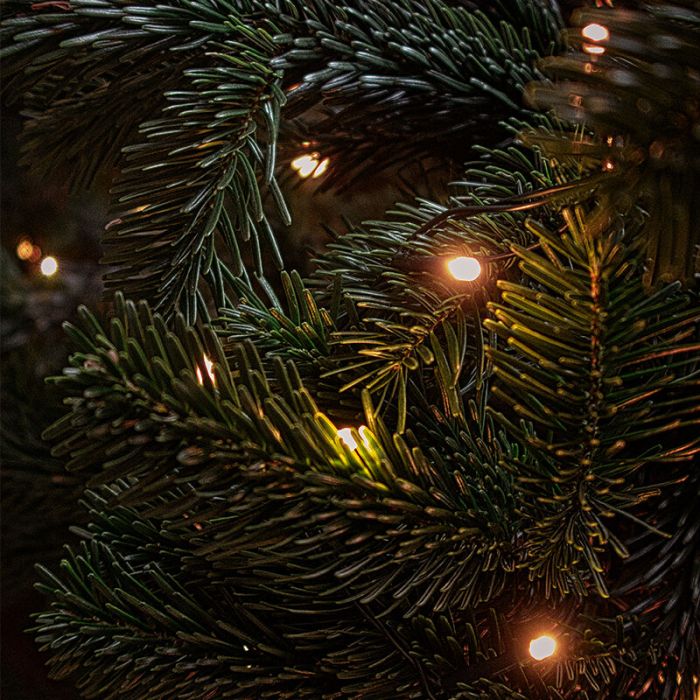 Luci di Natale a LED da esterno da 18 m, 240 luci bianche calde