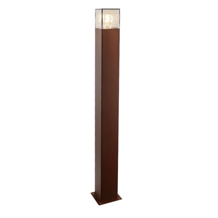 Lampada da esterno color ruggine moderno, Sanel, IP44