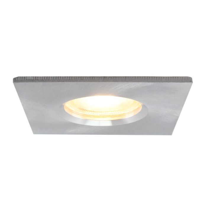 Faretto da incasso per bagno cromato moderno, Jule, IP65