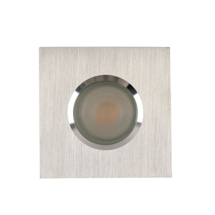 Faretto da incasso per bagno cromato moderno, Jule, IP65