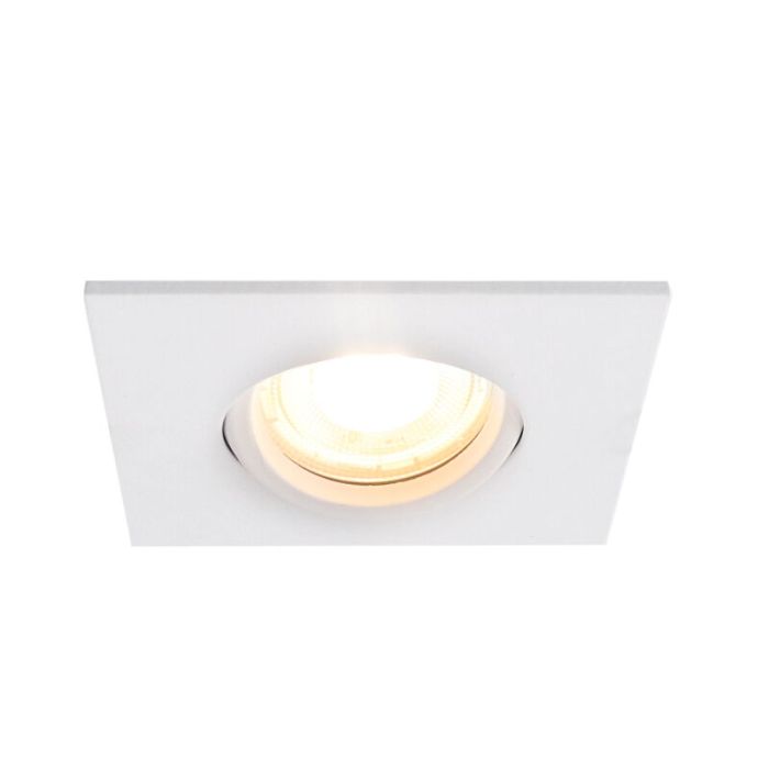 Faretto da incasso per bagno bianco moderno, Jill, IP44