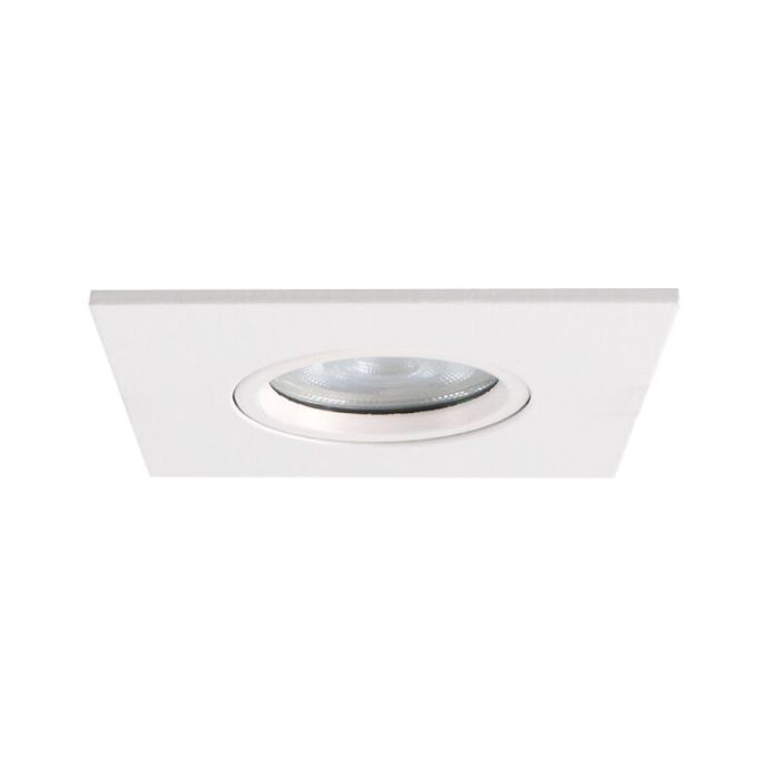Faretto da incasso per bagno bianco moderno, Jill, IP44