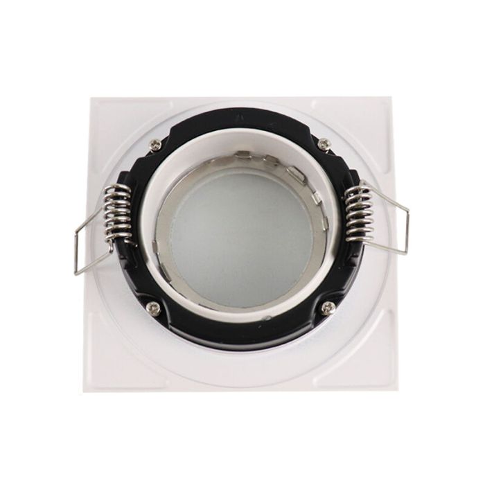 Faretto da incasso per bagno bianco moderno, Jill, IP44