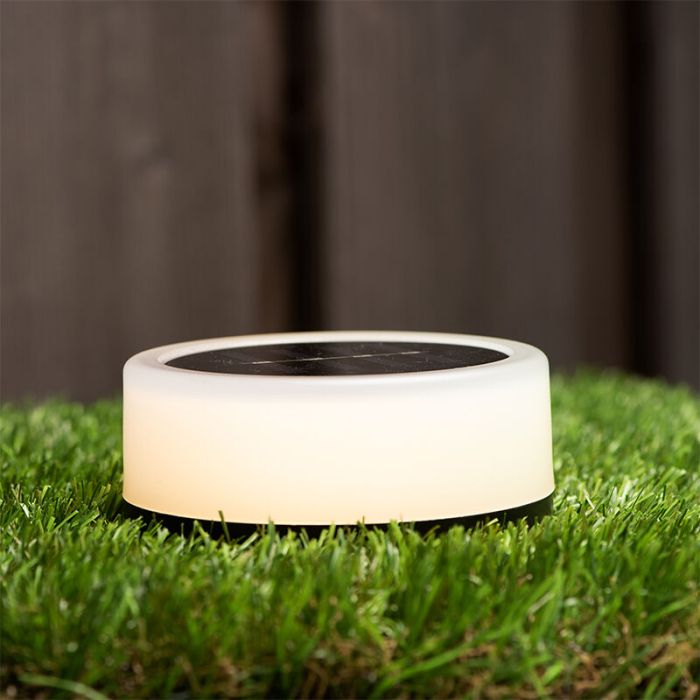 Faretto da giardino bianco in plastica, Nermin, 1W, 2700K LED, IP44