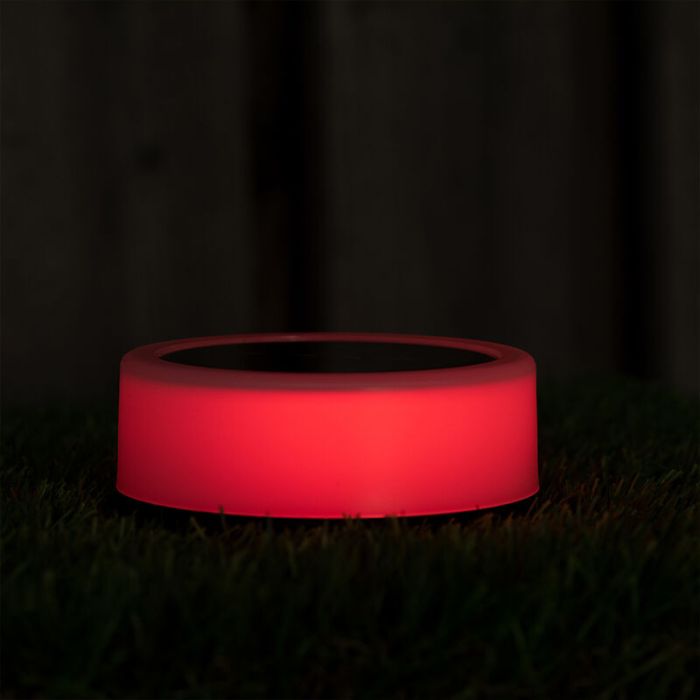 Faretto da giardino bianco in plastica, Nermin, 1W, 2700K LED, IP44