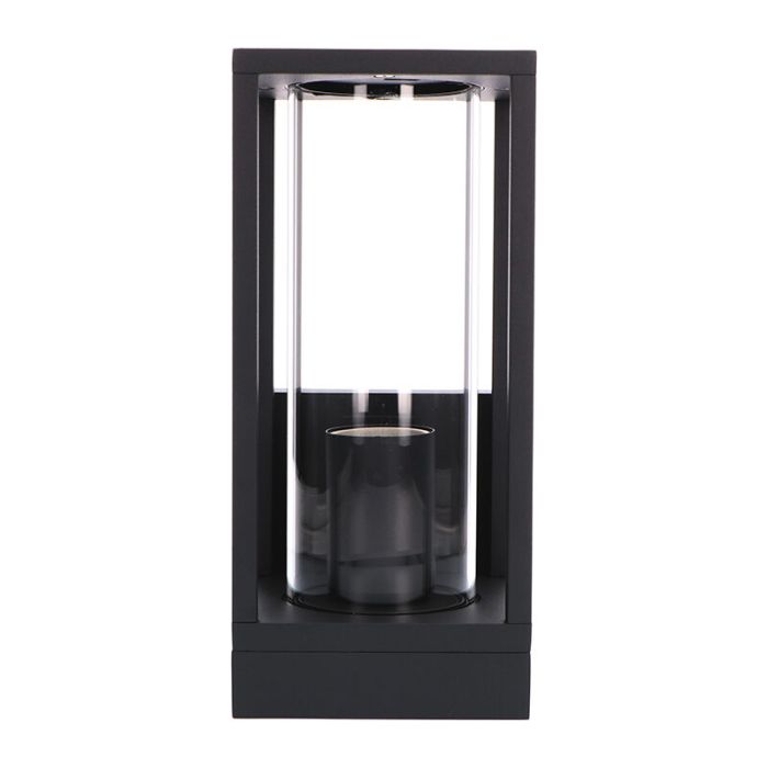 Lampada da esterno nera in alluminio, Nadja, IP44