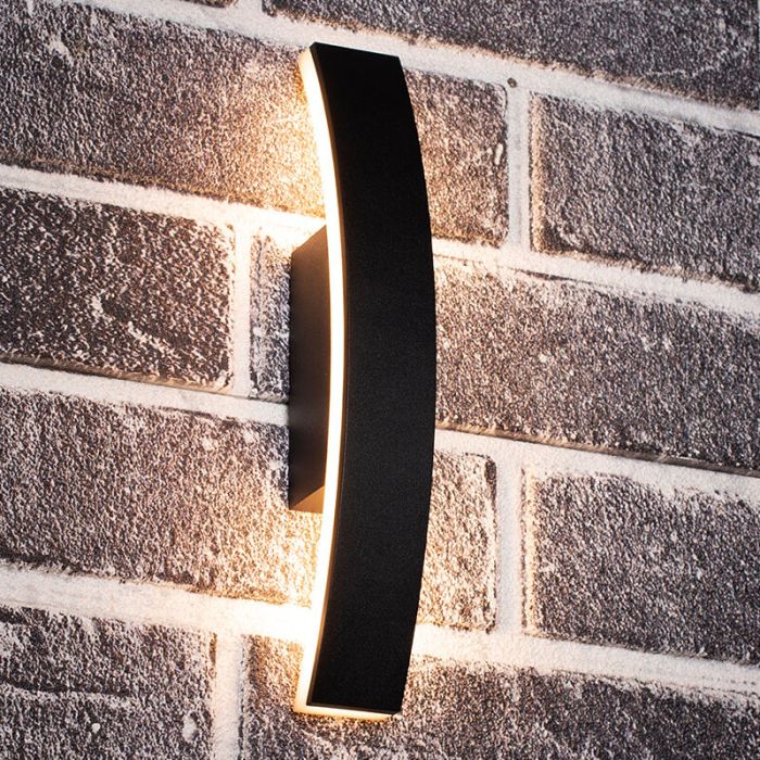 Lampada da esterno antracite in alluminio, Nayomi, 7,5W, 3000K LED, IP54