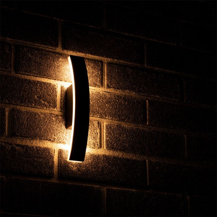 Lampada da esterno antracite in alluminio, Nayomi, 7,5W, 3000K LED, IP54