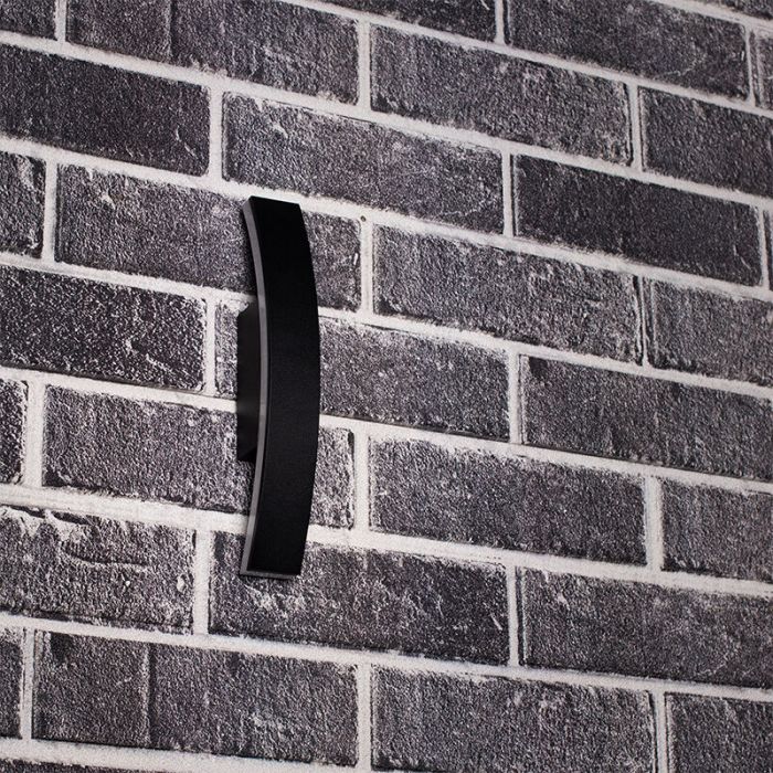Lampada da esterno antracite in alluminio, Nayomi, 7,5W, 3000K LED, IP54