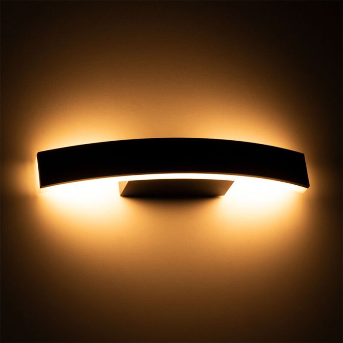 Lampada da esterno antracite in alluminio, Nayomi, 7,5W, 3000K LED, IP54