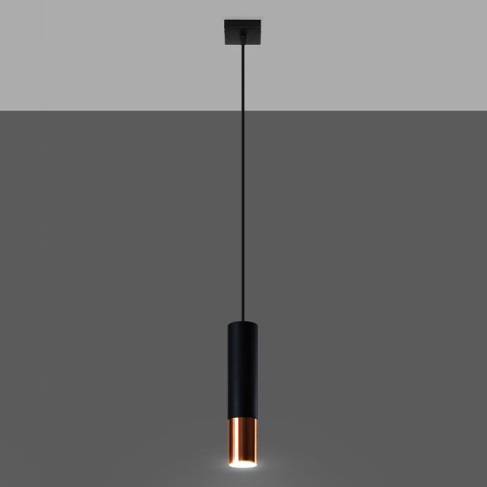 Lampada a sospensione in alluminio in rame, Hediye