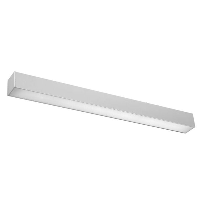 Applique da parete in alluminio grigia, Mascha, 22W, 3000K LED