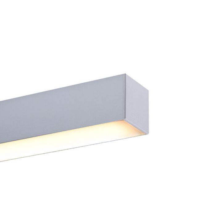 Lampada da soffitto in alluminio bianca, Mascha, 22W, 3000K LED