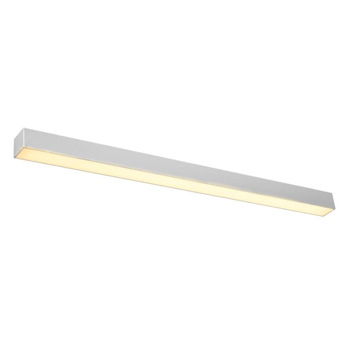 Applique da parete in alluminio grigia, Mascha, 31W, 3000K LED