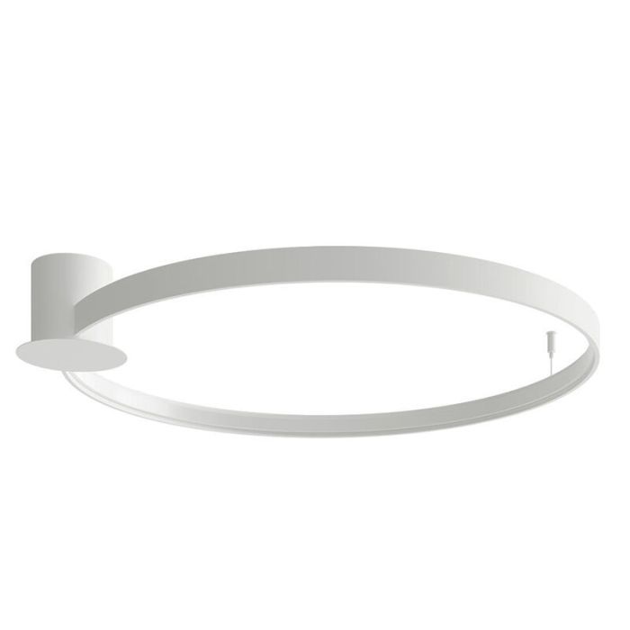 Plafoniera in alluminio bianca, Ringo, 50W, 3000K LED