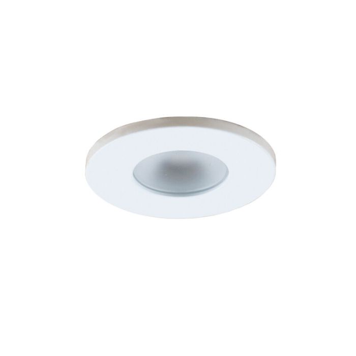 6 faretti da incasso bianchi per veranda Dico, IP65, con set di connessione e telecomando