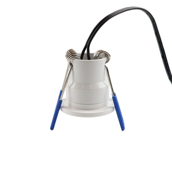 10 faretti da incasso bianchi per veranda Dico, IP65, con set di connessione e telecomando