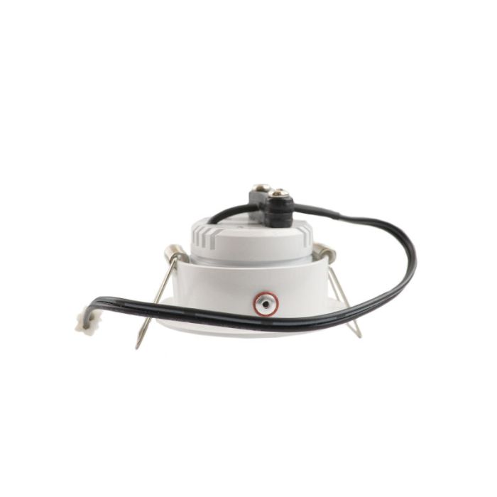 11 faretti da incasso orientabili per veranda Rona, IP44, con set di connessione e telecomando, bianco