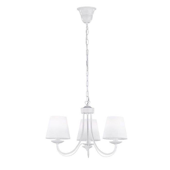 Lampadario classico bianco, Aycan