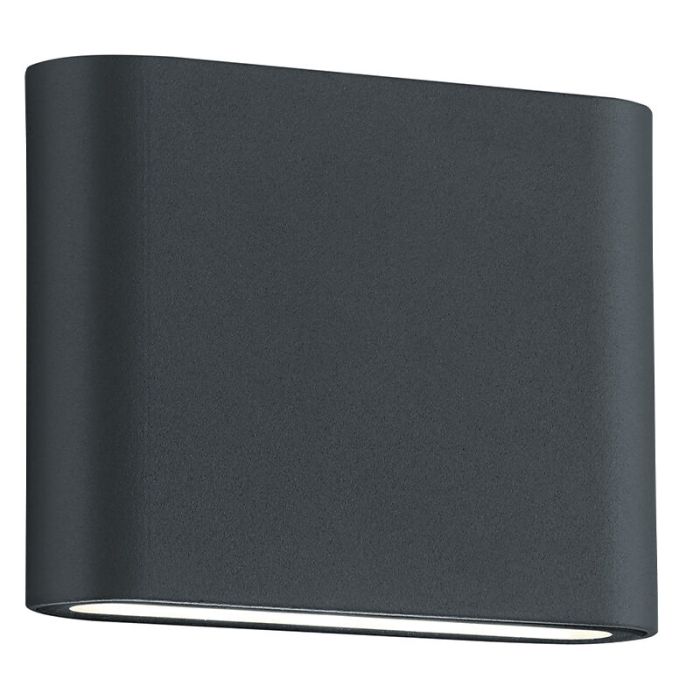 Lampada da esterno moderna antracite, Bridlington, 2,5W, 3000K LED, IP54