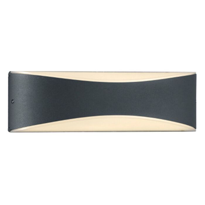 Lampada da esterno moderna nera, Bernadina, 9W, 3000K LED, IP65