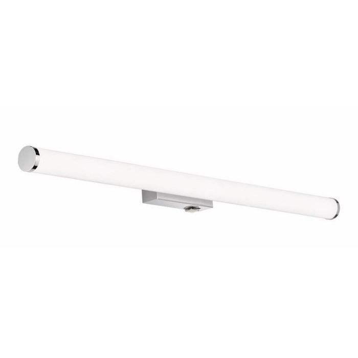 Lampada per specchio moderna cromata, Staby, 8,6W, 3000K LED, IP44, con interruttore