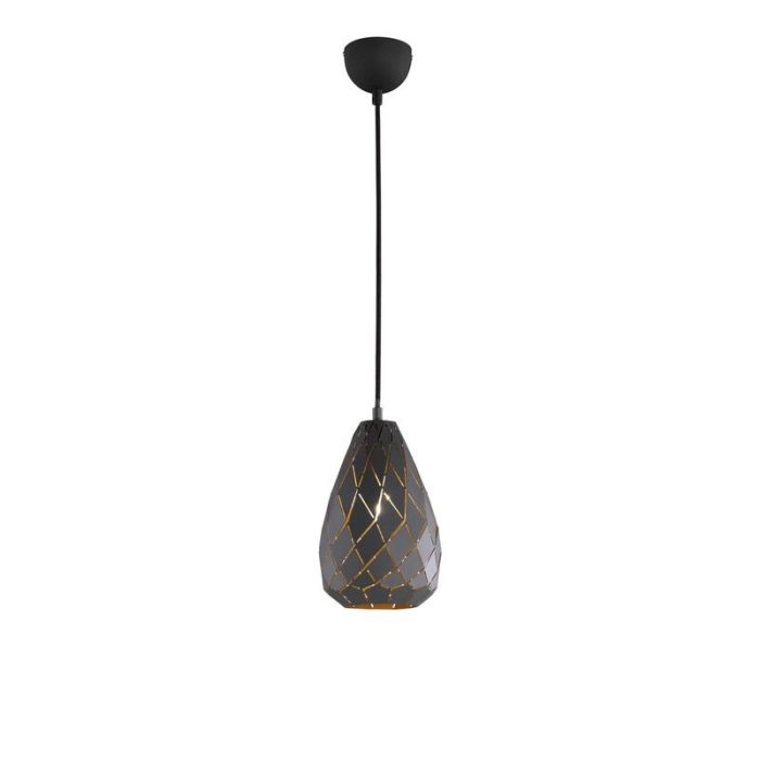 Lampada a sospensione moderna antracite, Esrum