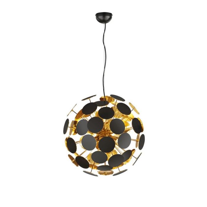 Lampada a sospensione moderna nera, Xinhe