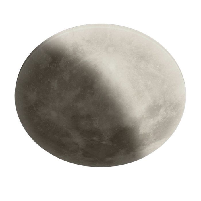 Plafoniera moderna bianca, Fly, 22W, 3000K LED, con telecomando