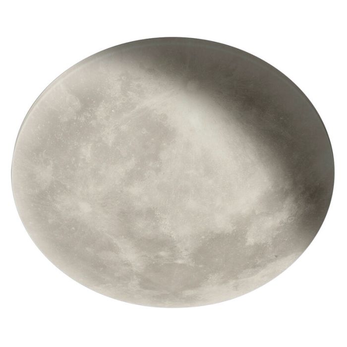 Plafoniera moderna bianca, Fly, 22W, 3000K LED, con telecomando