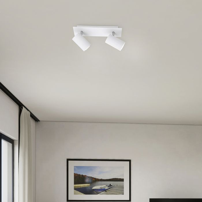 Faretto da soffitto moderno bianco, Kaso