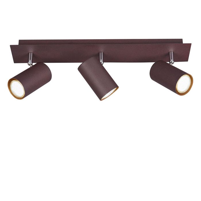 Faretto da soffitto moderno color ruggine, Kaso