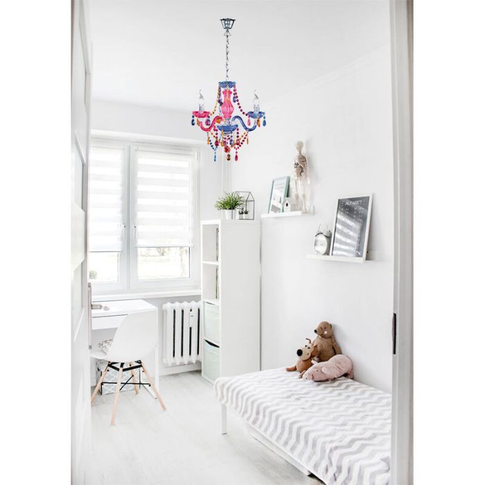 Lampadario classico multicolore, Pedra
