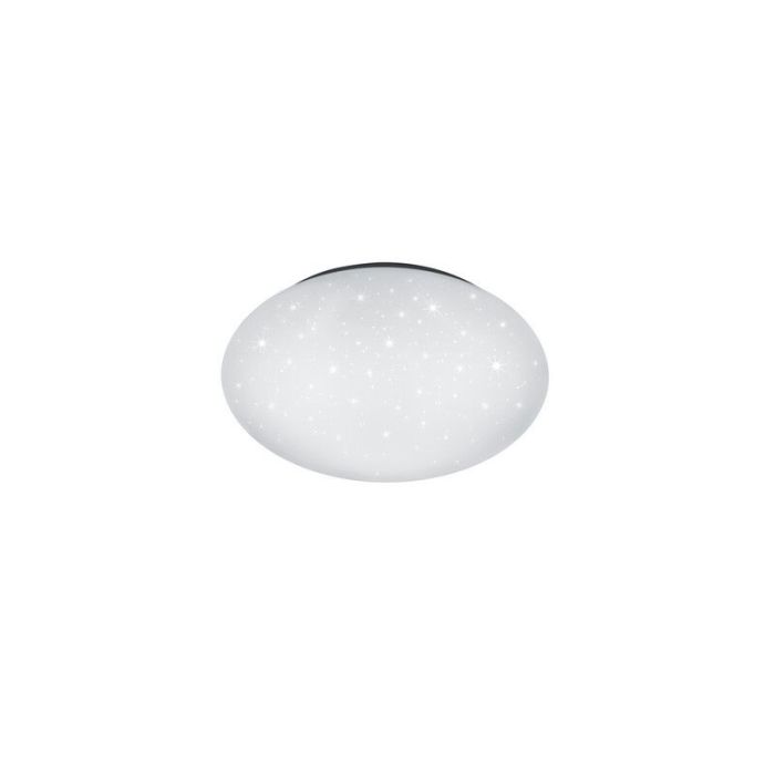 Plafoniera bianca in plastica, Vanysia, 18W, 4000K LED, IP44