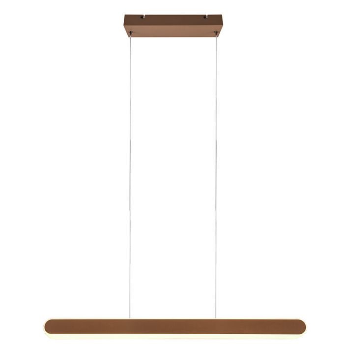 Lampada a sospensione design in ottone, Dwayn, 48W, bianco regolabile tra caldo e freddo LED, controllo touch